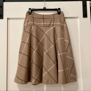 Zara Warm A-Line Skirt with POCKETS!